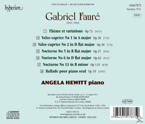 Angela Hewitt - Klaviermusik  - (CD)