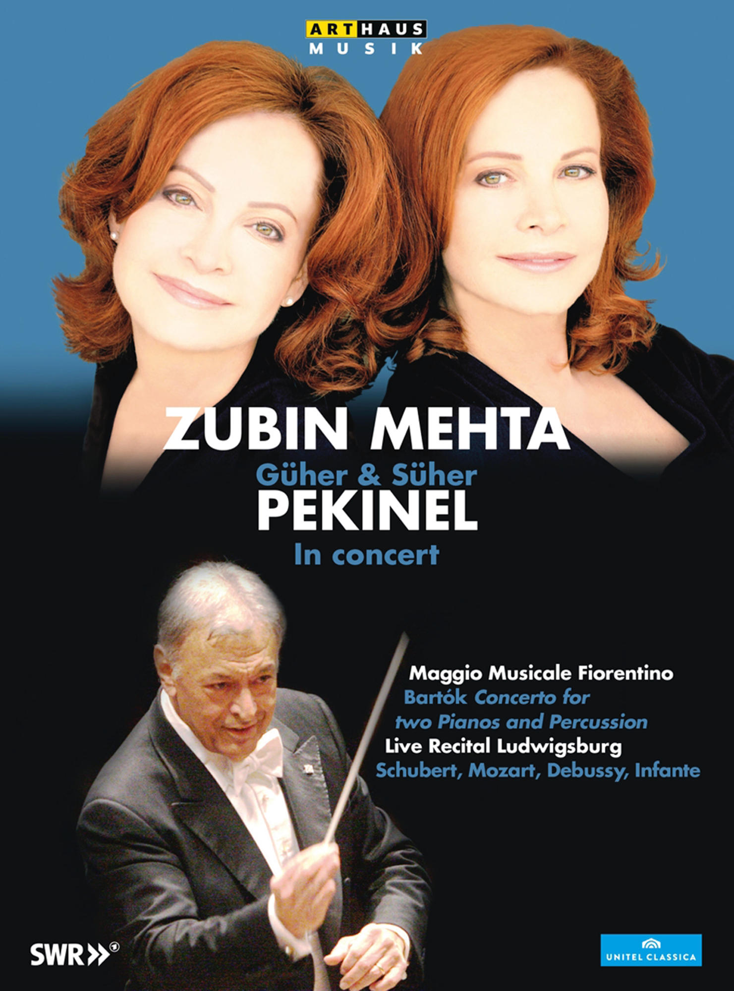 Süher Pekinel, Güher Pekinel, Orchestra del Maggio Musicale Fionrentina - IN CONCERT  - (DVD + CD)