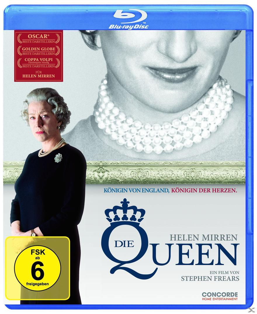 DVD-Cover von "The Queen" mit Helen Mirren. Es zeigt ein Porträt der Schauspielerin und den Filmtitel.