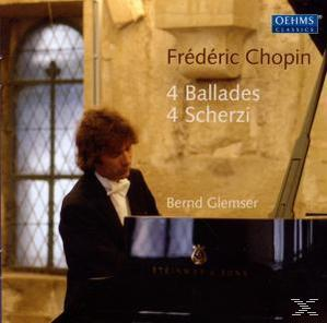 Bernd Glemser - 4 Balladen-4 Scherzi  - (CD)