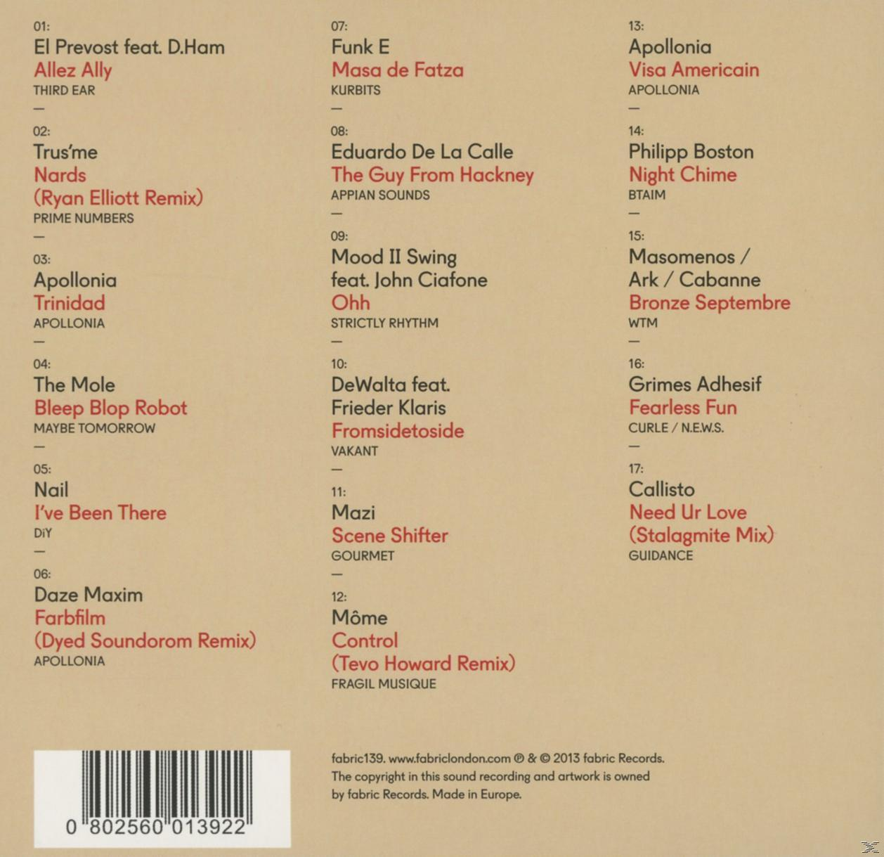 Apollonia - Fabric 70  - (CD)