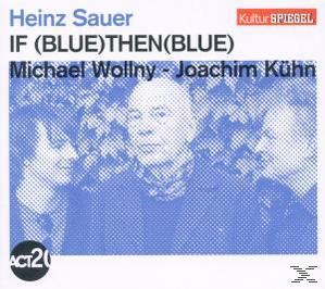 CD-Cover mit einem Gesicht in Blau, Titel 'IF (BLUE)THEN(BLUE)' und zwei weiteren Gesichtern.