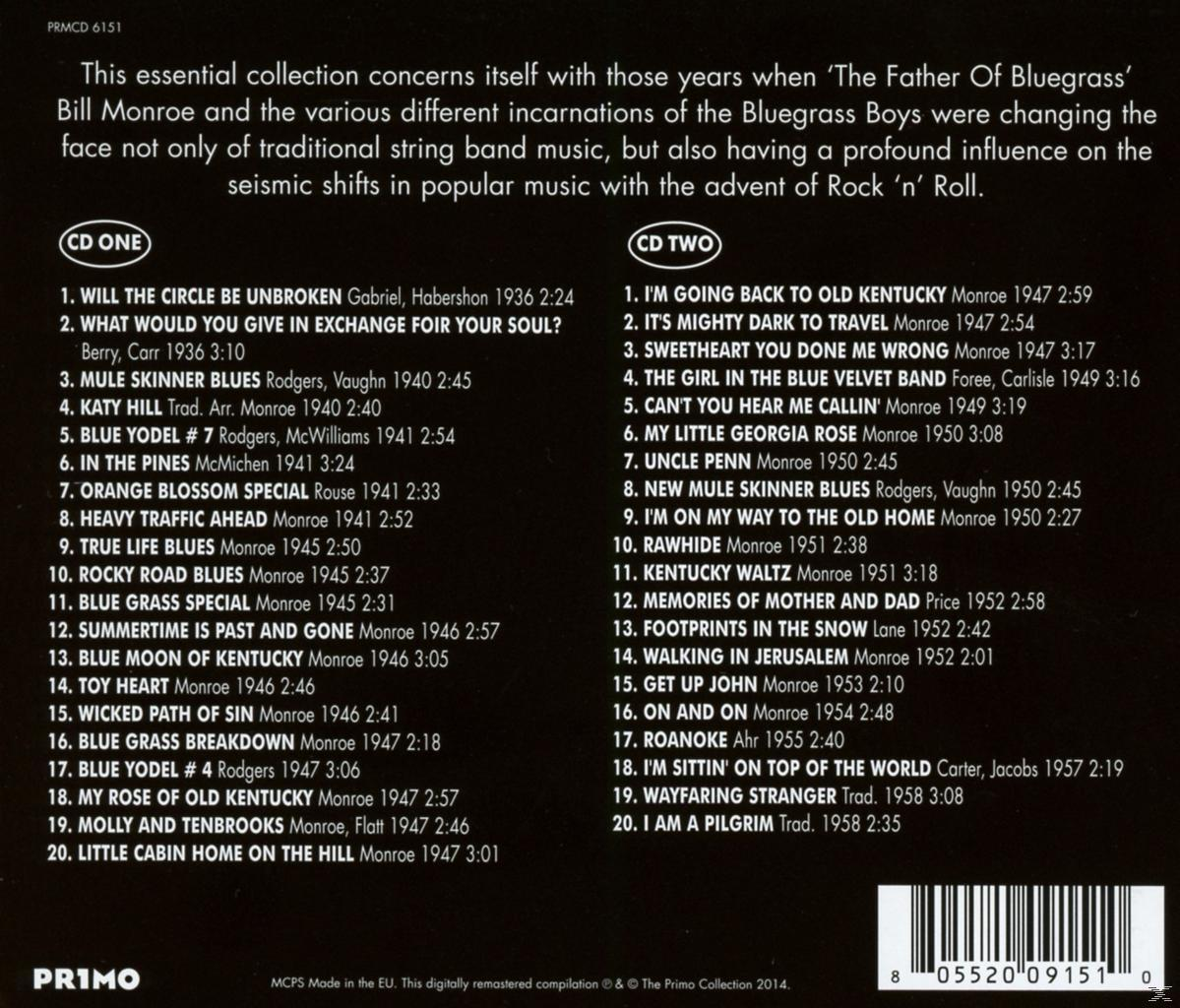 Bill Munroe The Father Of Bluegrass (CD) Bill Munroe auf CD online