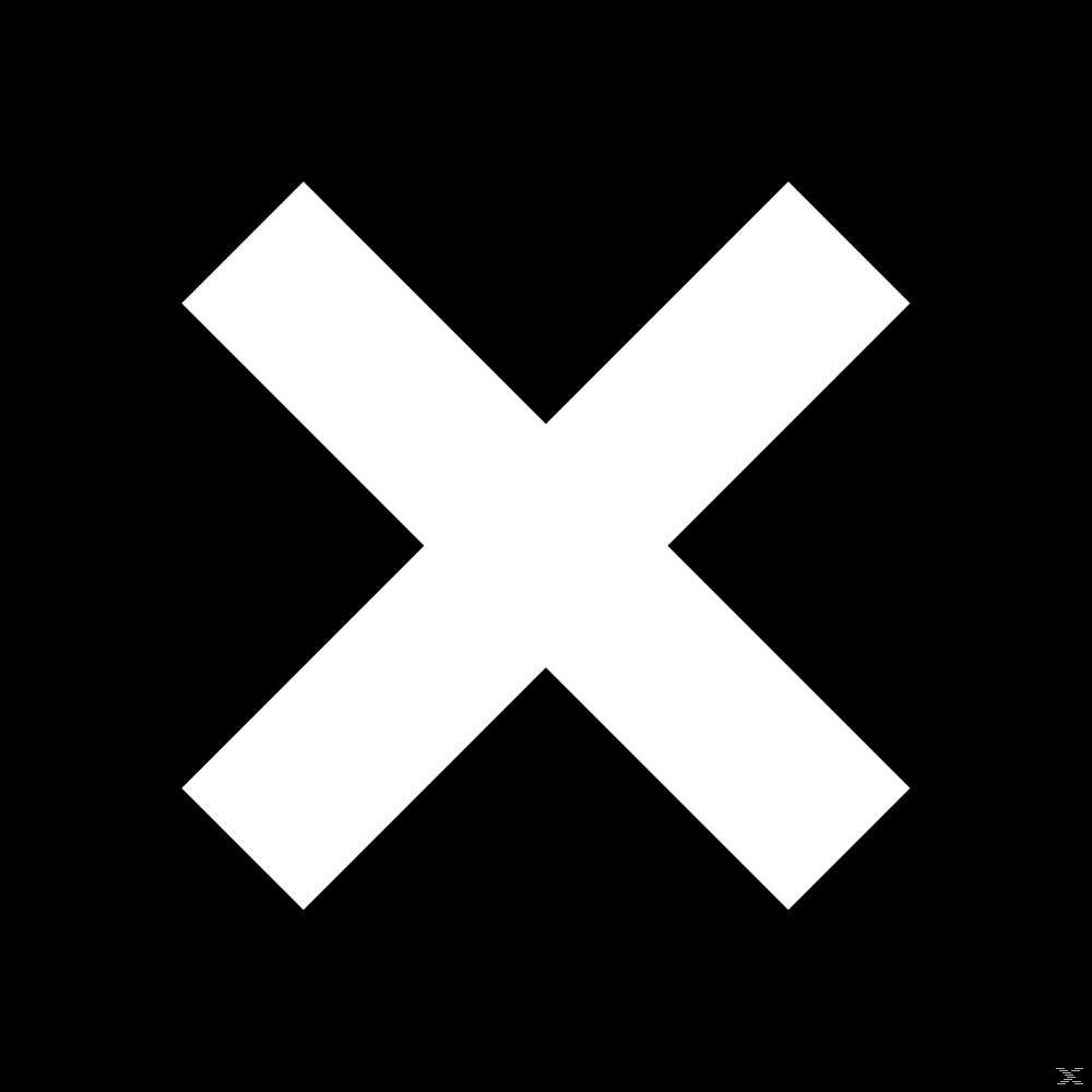 Schwarzer Hintergrund mit großem, weißem Kreuz. Einfaches, grafisches Design.