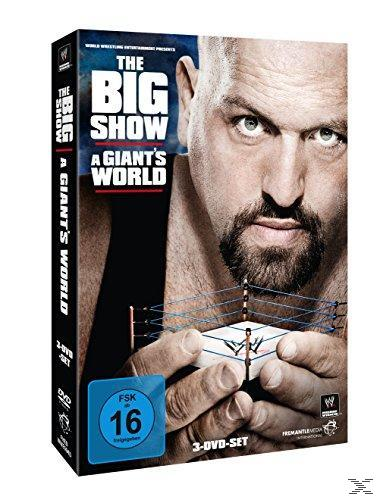 DVD-Cover eines Mannes mit Bart, der ein Wrestling-Ring-Modell hält.