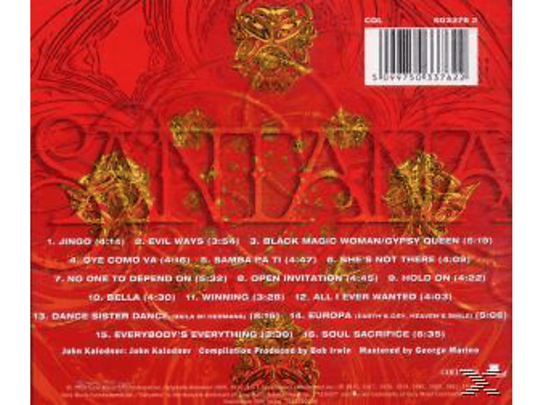 Thumbnail - Carlos Santana - The Best Of (CD)