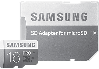 SAMSUNG microSDHC 16GB kártya + adapter Class10 (MB-MG16DA)