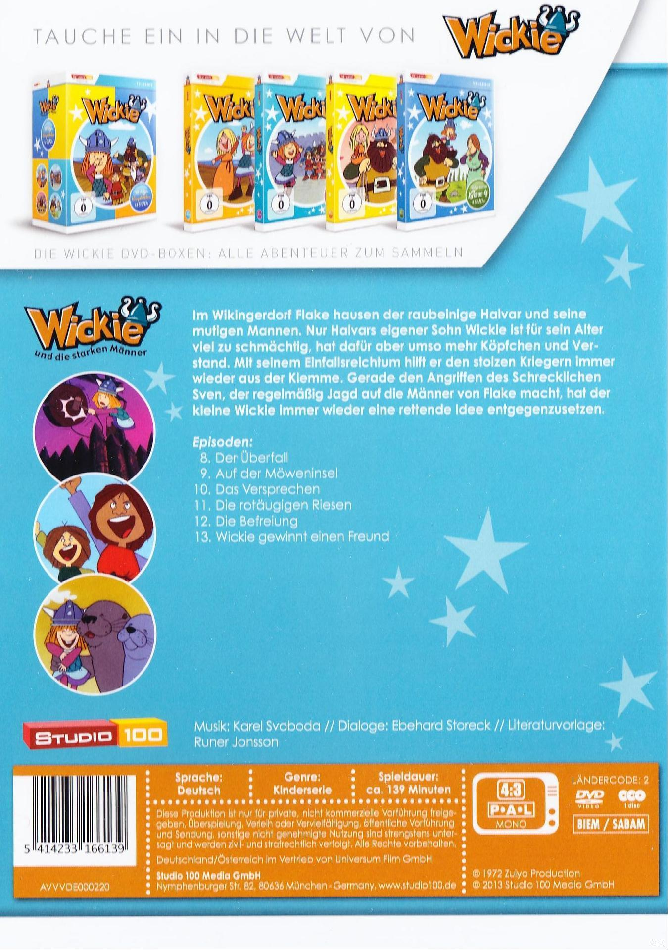 002 - WICKIE UND DIE STARKEN MÄNNER (8-13) DVD