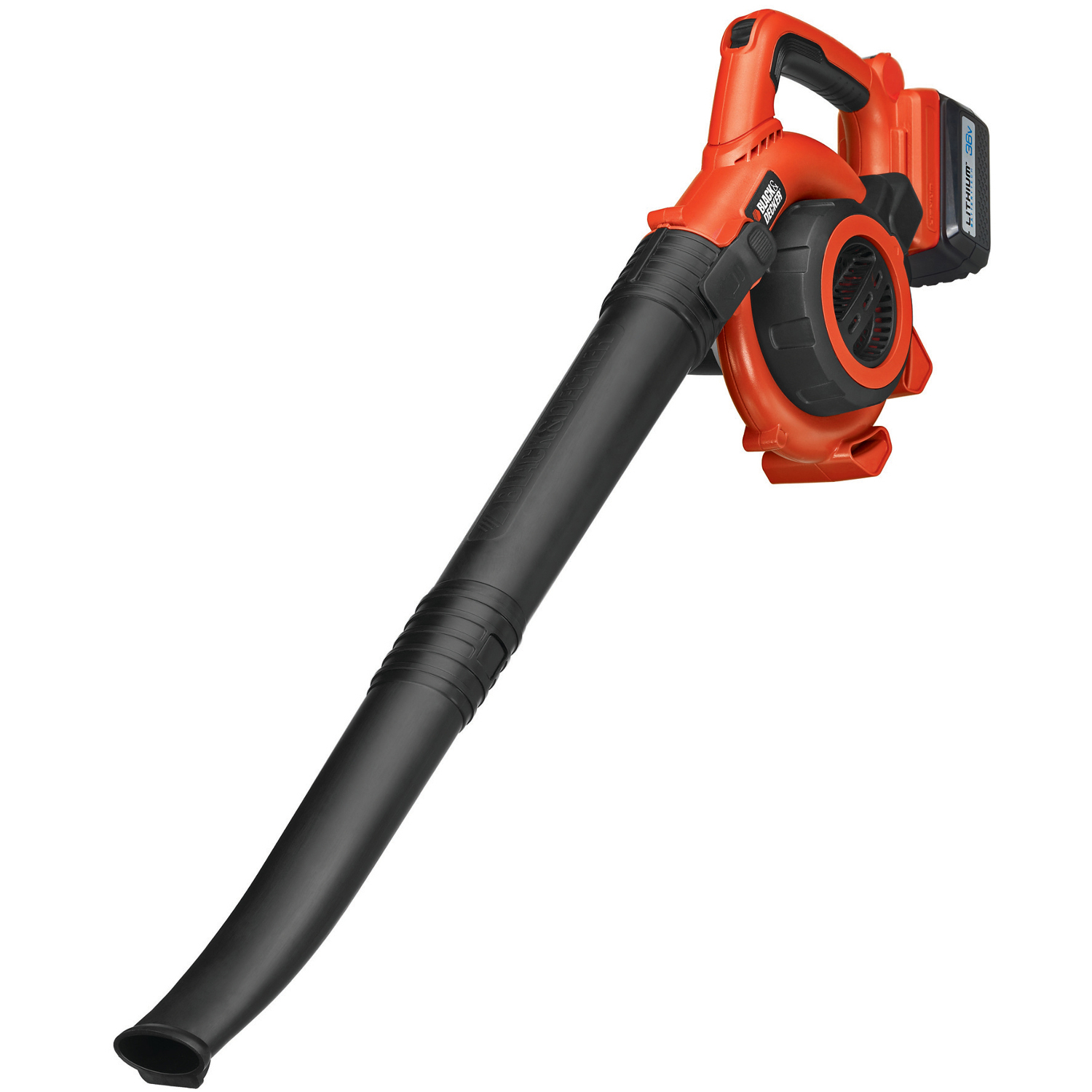 BLACK+DECKER GWC 3600 L20 Laubsauger Orange/Schwarz