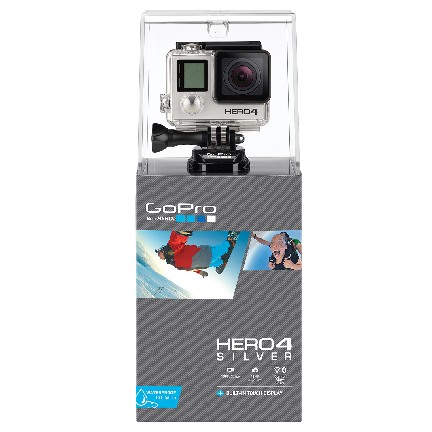 GOPRO Hero4 Silver Adventure Actioncam , WLAN