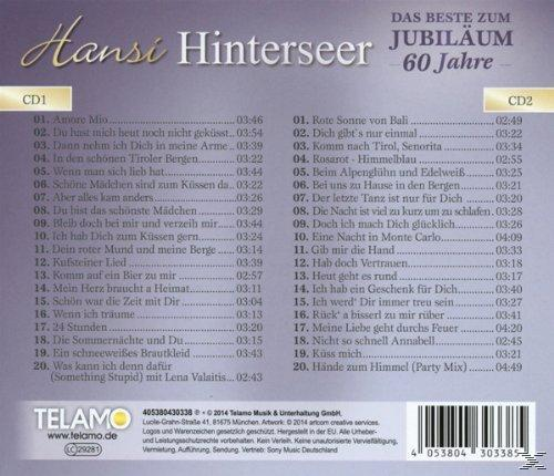 Hansi Hinterseer - Das Beste zum Jubiläum  - (CD)