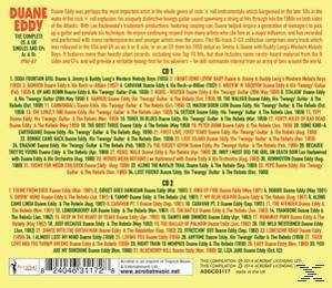 Duane Eddy - The Complete Us & Uk Singles And Eps As & Bs - 1955-1962  - (CD)