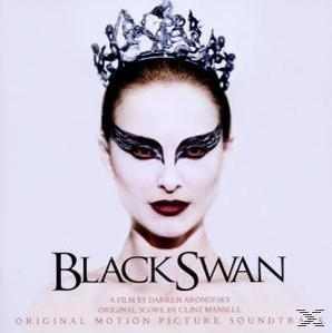 Filmplakat zu Black Swan. Eine Frau mit schwarzem Make-up und Krone ist abgebildet.