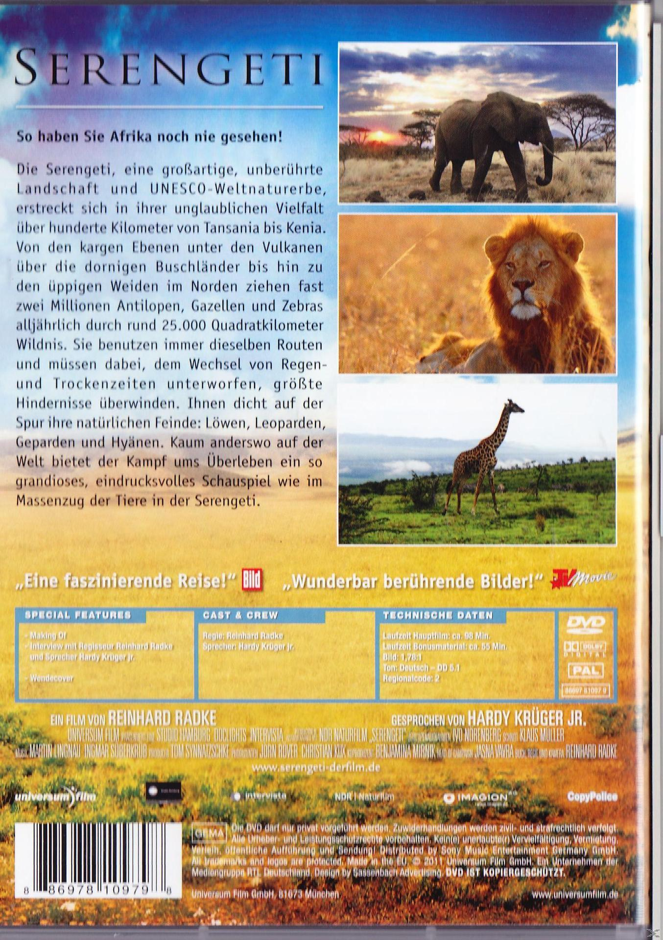 SERENGETI DVD