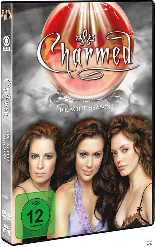 Drei Frauen stehen auf der Vorderseite einer DVD-Hülle mit einer großen roten Kugel über ihren Köpfen und einem grünen Aufkleber.