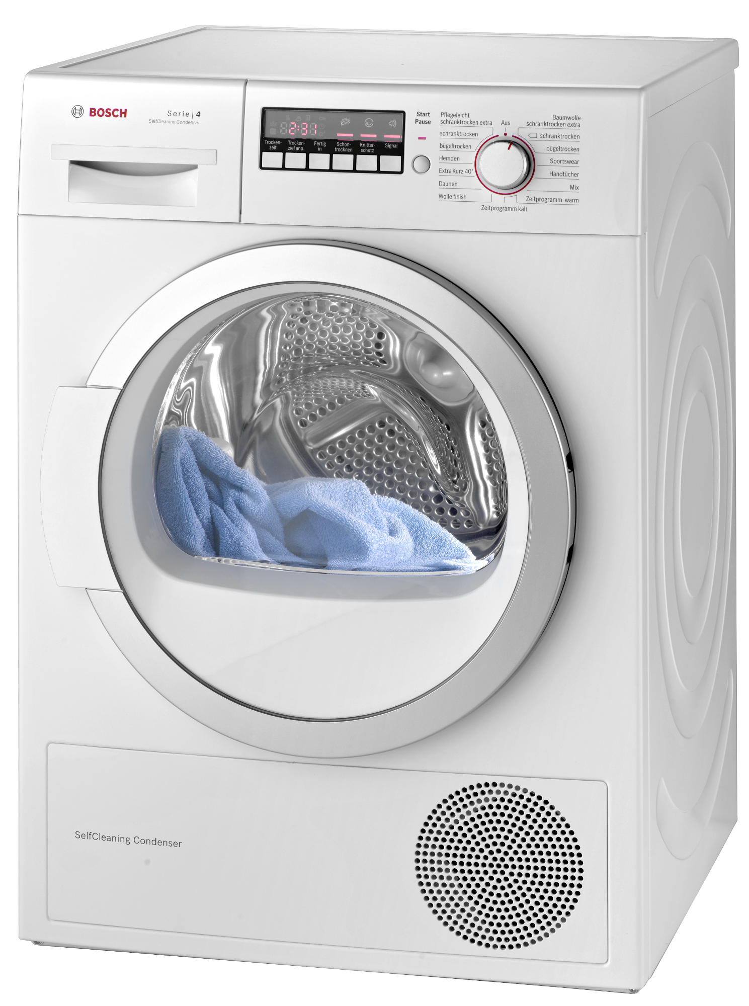 BOSCH WTW86271 (Spektrum: A+++ - D) A++ Wärmepumpentrockner (8 kg, A++, Weiß)