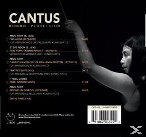Kuniko Kato (marphon), Kuniko - Cantus  - (SACD Hybrid)