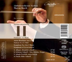 Sinfonieorchester Aachen - Bruckner: Sinfonie Nr.2 C-moll (Urfassung) [Hybrid Sacd]  - (SACD Hybrid)