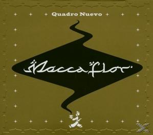 Albumcover mit stilisiertem Design und den Worten 'Maccaflor' in Kalligraphie.