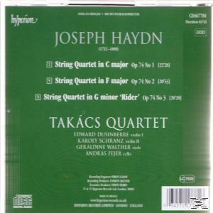 Takacs Quartet - Streichquartette,op.74  - (CD)