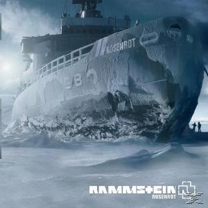 CD-Cover mit eisigem Schiff, Schnee und dunklem Hintergrund.