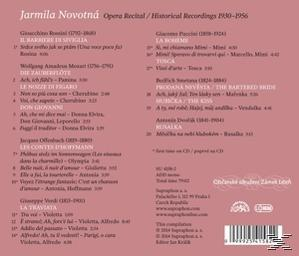 Jarmila Novotna - Jarmila Novotna: Opera Recital  - (CD)