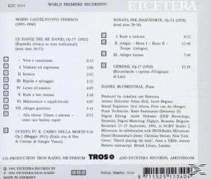 Daniel Blumenthal - Klavierwerke  - (CD)