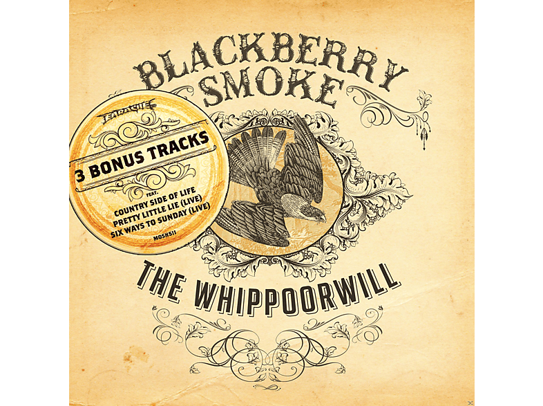 Thumbnail - Blackberry Smoke - The Whippoorwill (3 Bonus Tracks UK/Eu Edition) (CD)