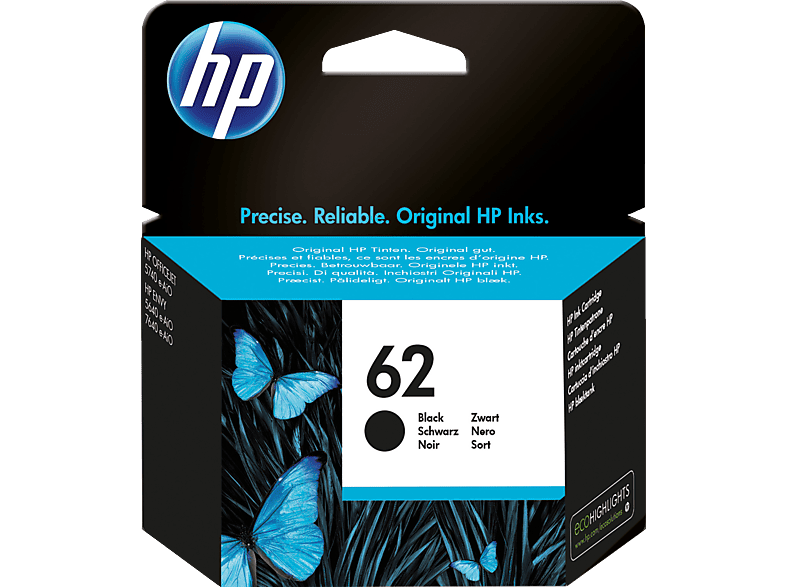 HP Nr. 62 Schwarz (C2P04AE) online kaufen | MediaMarkt