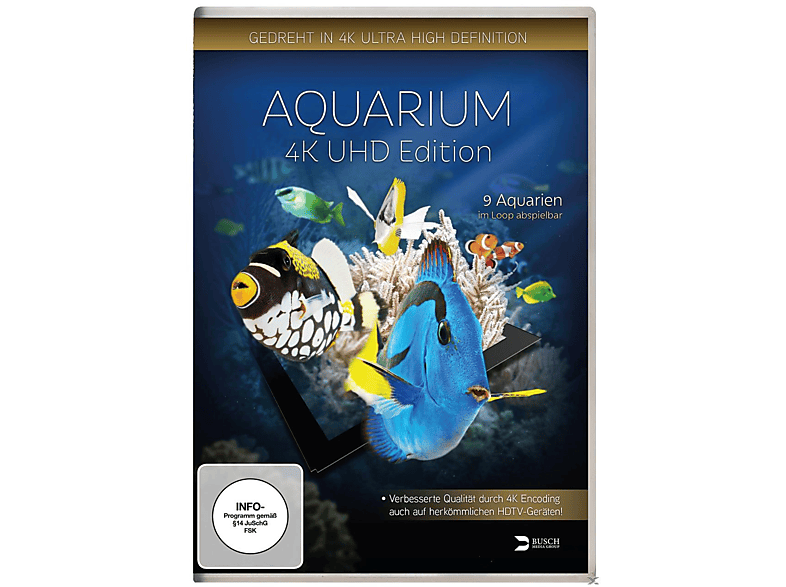 UHD Edition Aquarium DVD 4k