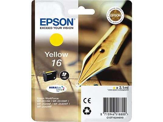 EPSON C13T16244010 - Cartuccia ad inchiostro (Giallo)