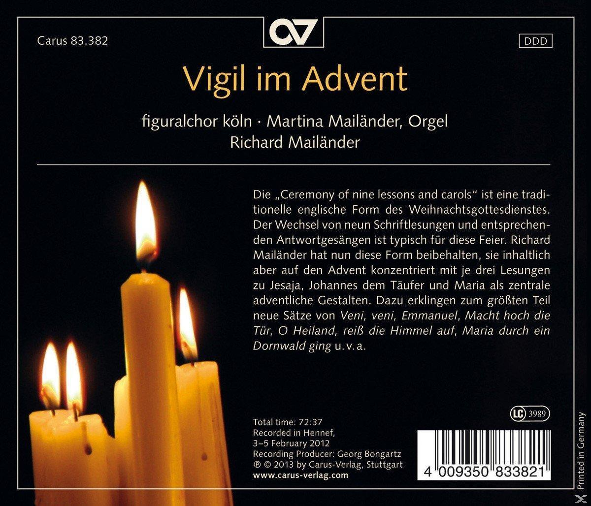 DVD-Cover mit Kerzen, Text und einem Logo.
