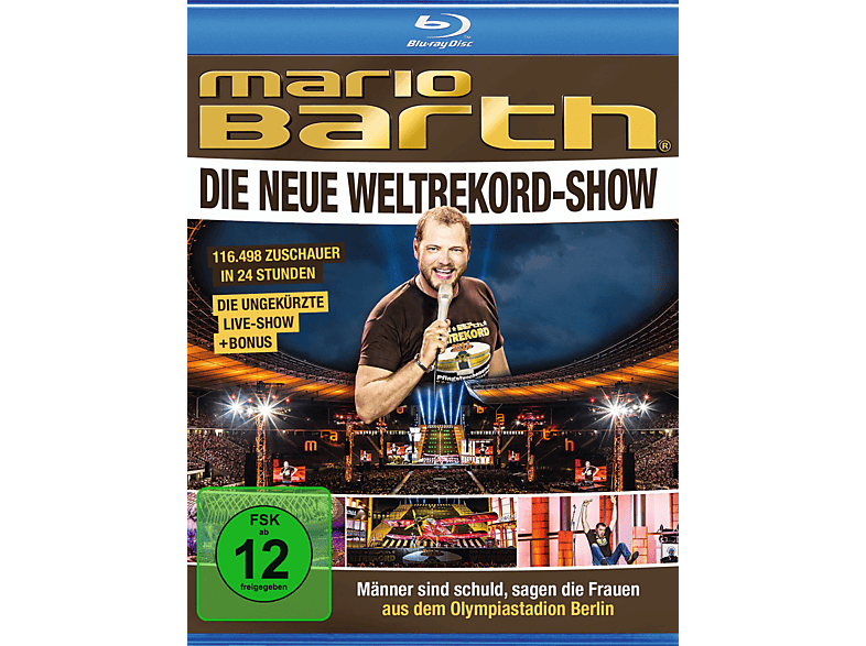 Mario Barth - Weltrekord-Show: die sagen Männer sind Frauen Blu-ray schuld