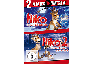 Niko - Ein Rentier hebt ab / Niko 2- Kleines Rentier, großer Held [DVD]