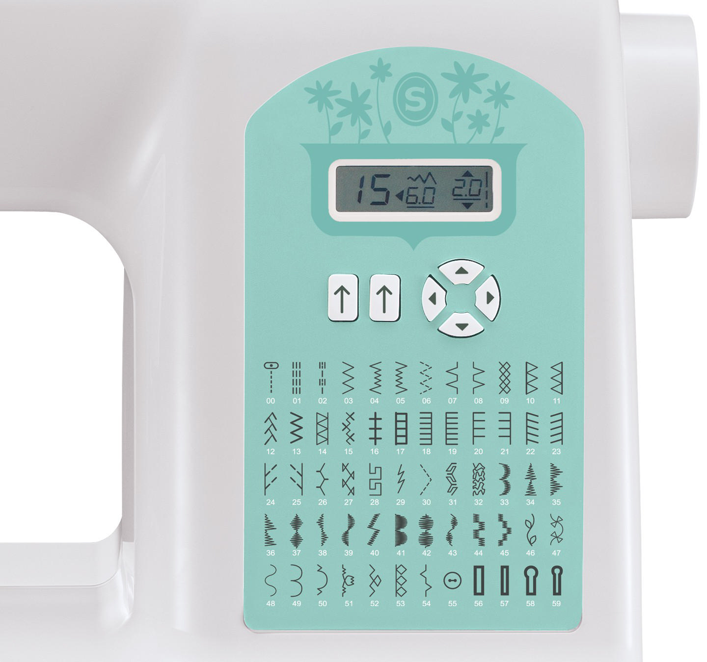 SINGER STARLET 6660 Elektronik 60 Desen 6 mm Zigzag 4 Farklı Modelde İlik Açma Dikiş Makinesi + 621 Çanta