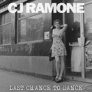 Albumcover für CJ Ramones Last Chance to Dance. Eine Frau steht in der Nähe eines Ladengeschäfts.