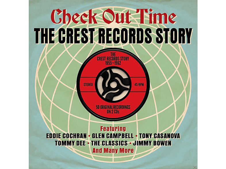 VARIOUS - Check Out Time - The Crest Records Story  - (CD)