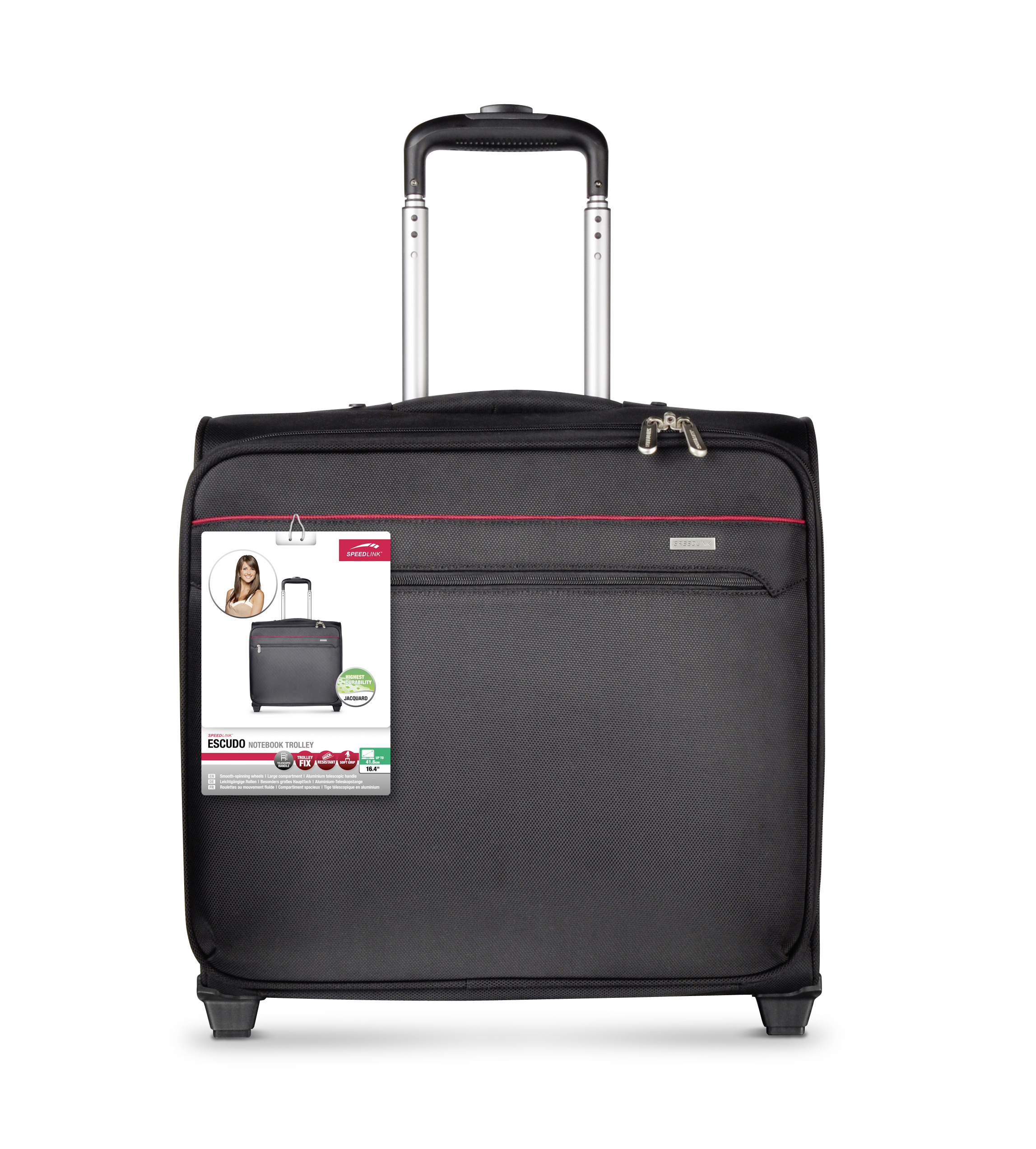 SPEEDLINK SL 6069 BK ESCUDO Trolley, Schwarz