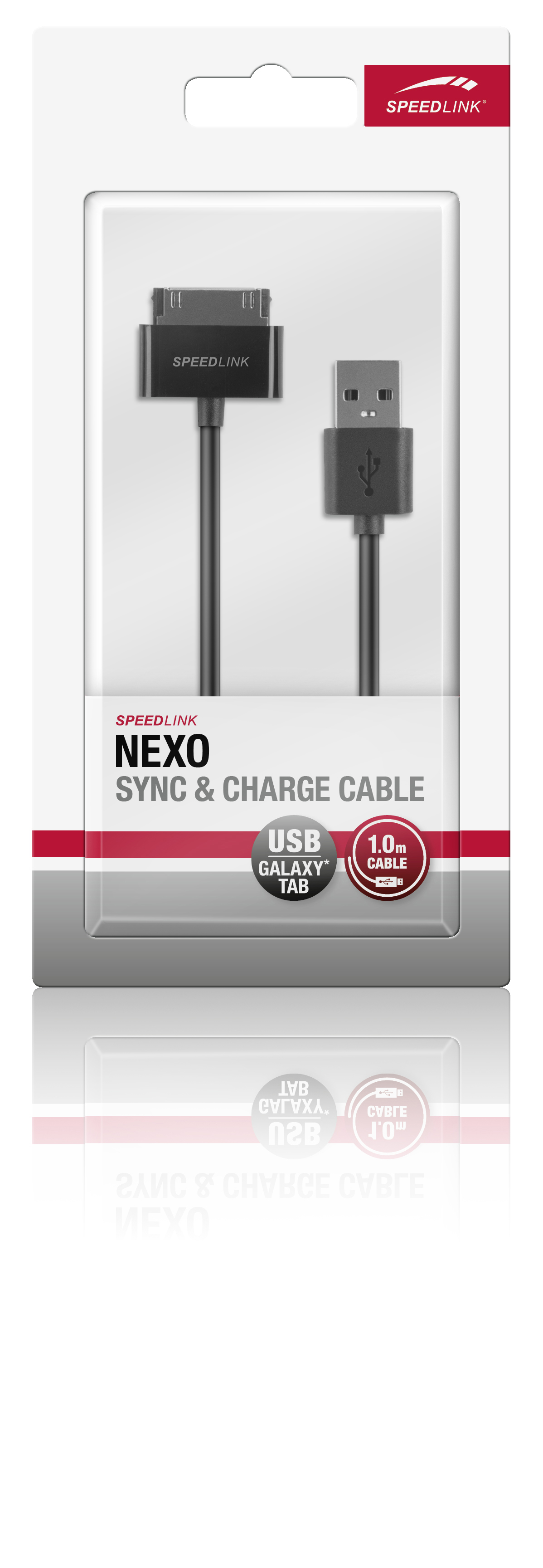 SPEEDLINK SL 7503 BK NEXO Ladekabel Samsung, Schwarz