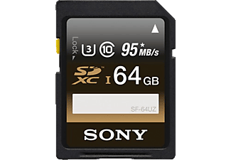 SONY microSDXC Professional 64GB - Speicherkarte  (64 GB, 95, Schwarz)