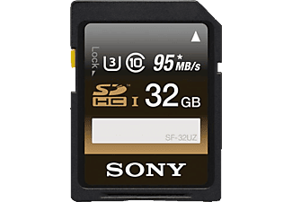 SONY microSDHC Professional U3 32GB - Speicherkarte  (32 GB, 95, Schwarz)