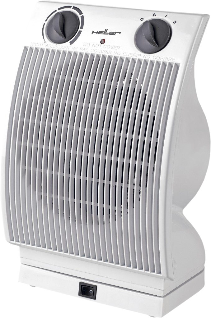 HELLER HL 806 B fehér ventilátoros hősugárzó