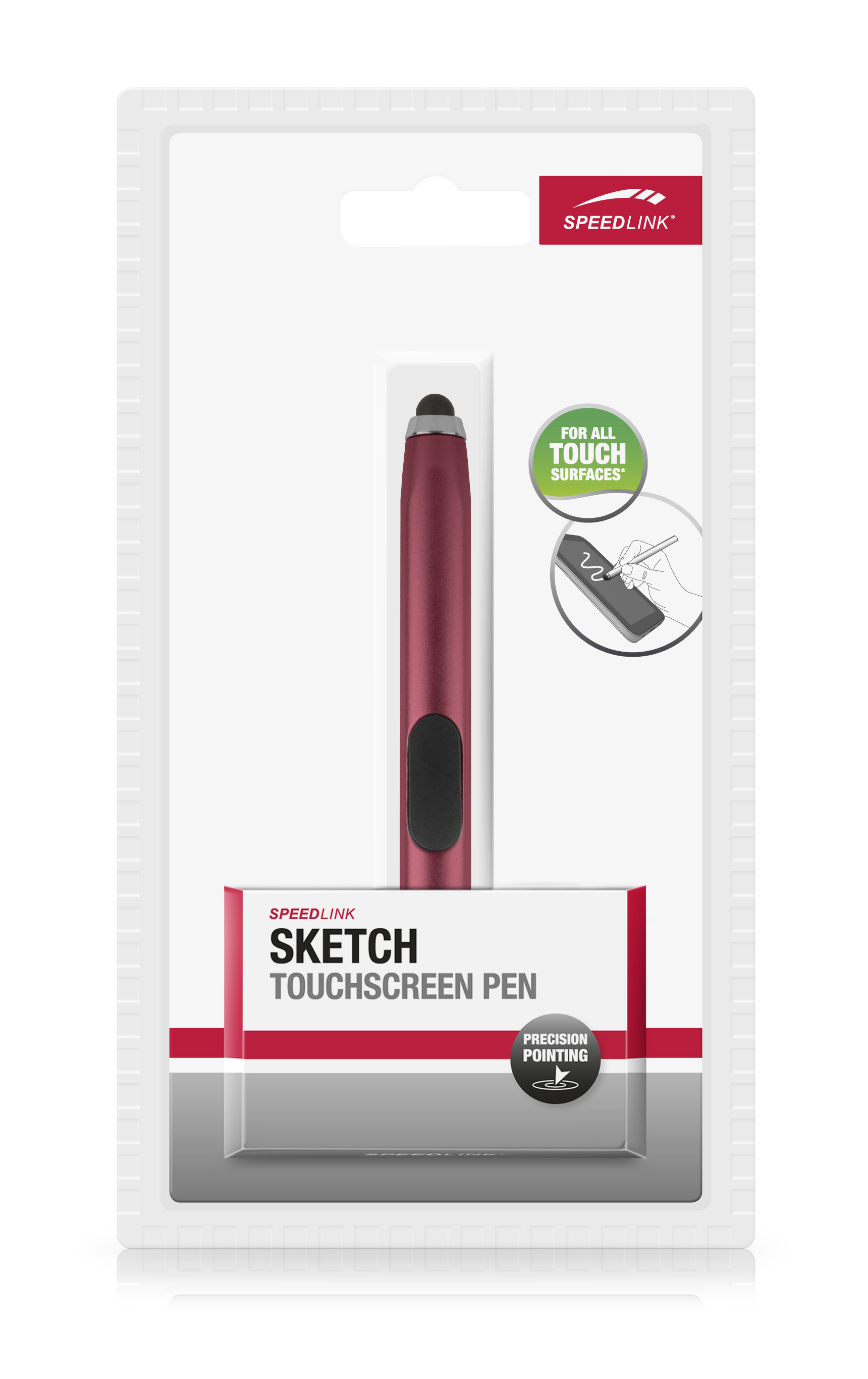 SPEEDLINK SL-7000-RD Sketch Stylus Pen Rot