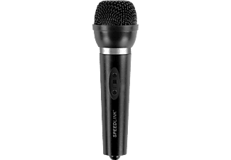 SPEEDLINK SPEEDLINK Capo - Microfono a mano - Per PC - Nero - Microfono (Nero)