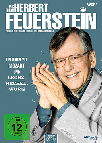 DVD-Cover mit lächelndem Mann mit Brille. Text auf Deutsch. FSK 12 Logo ist sichtbar.