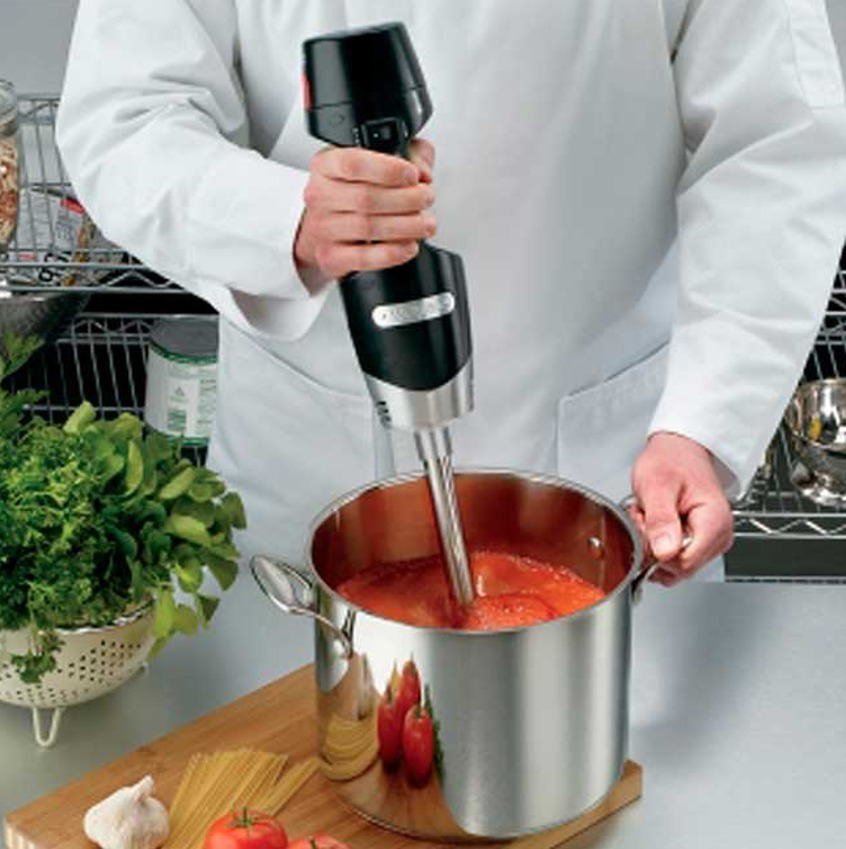 GASTROBACK 40306 Waring Quik Stik Xpress Stabmixer Schwarz (175 Watt, 0.6 l)