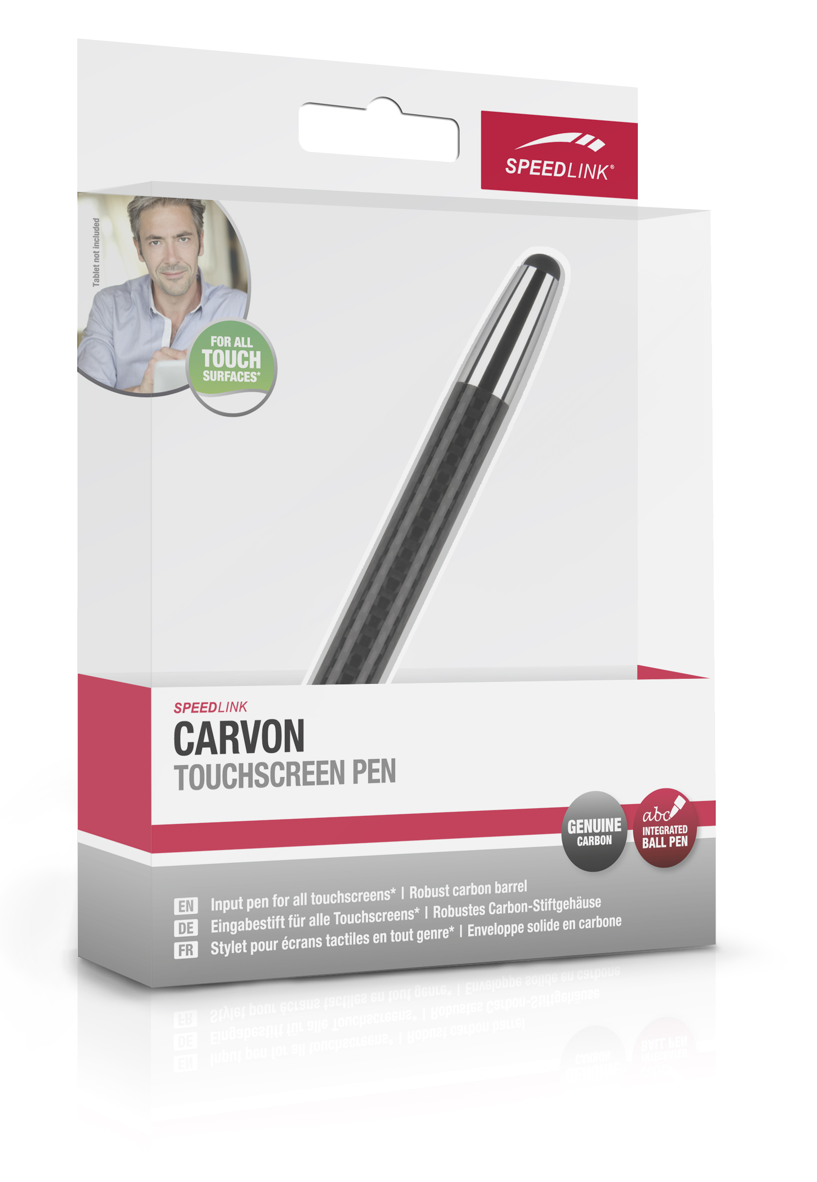 SPEEDLINK SL-7005 Carvon Touchscreen-Pen Schwarz-Silber
