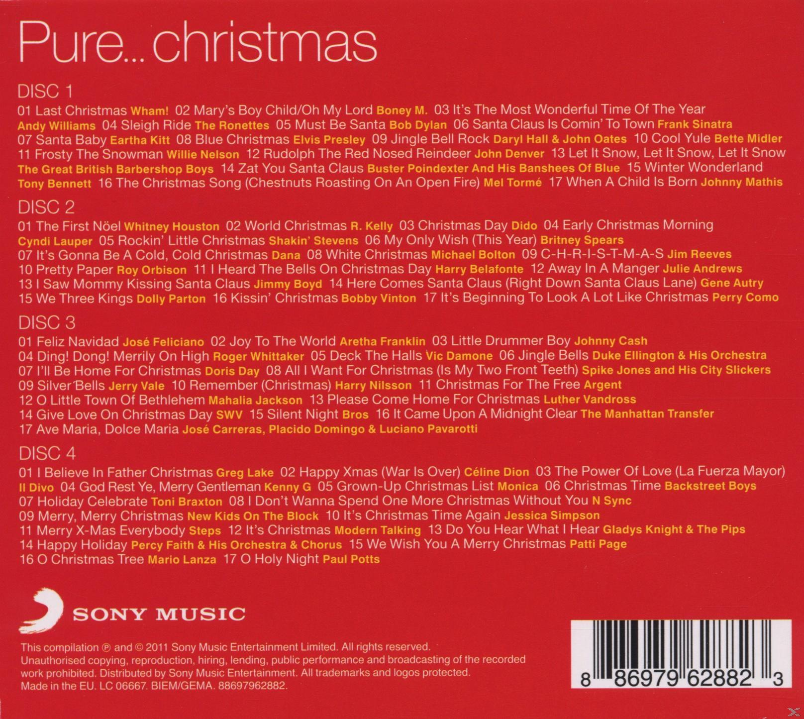 VARIOUS - - (CD) Pure... Christmas