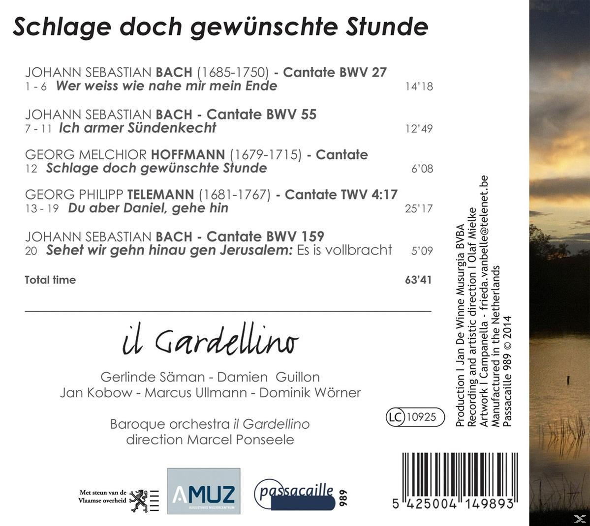 Il Gardellino - Schlage doch gewünschte Stunde  - (CD)