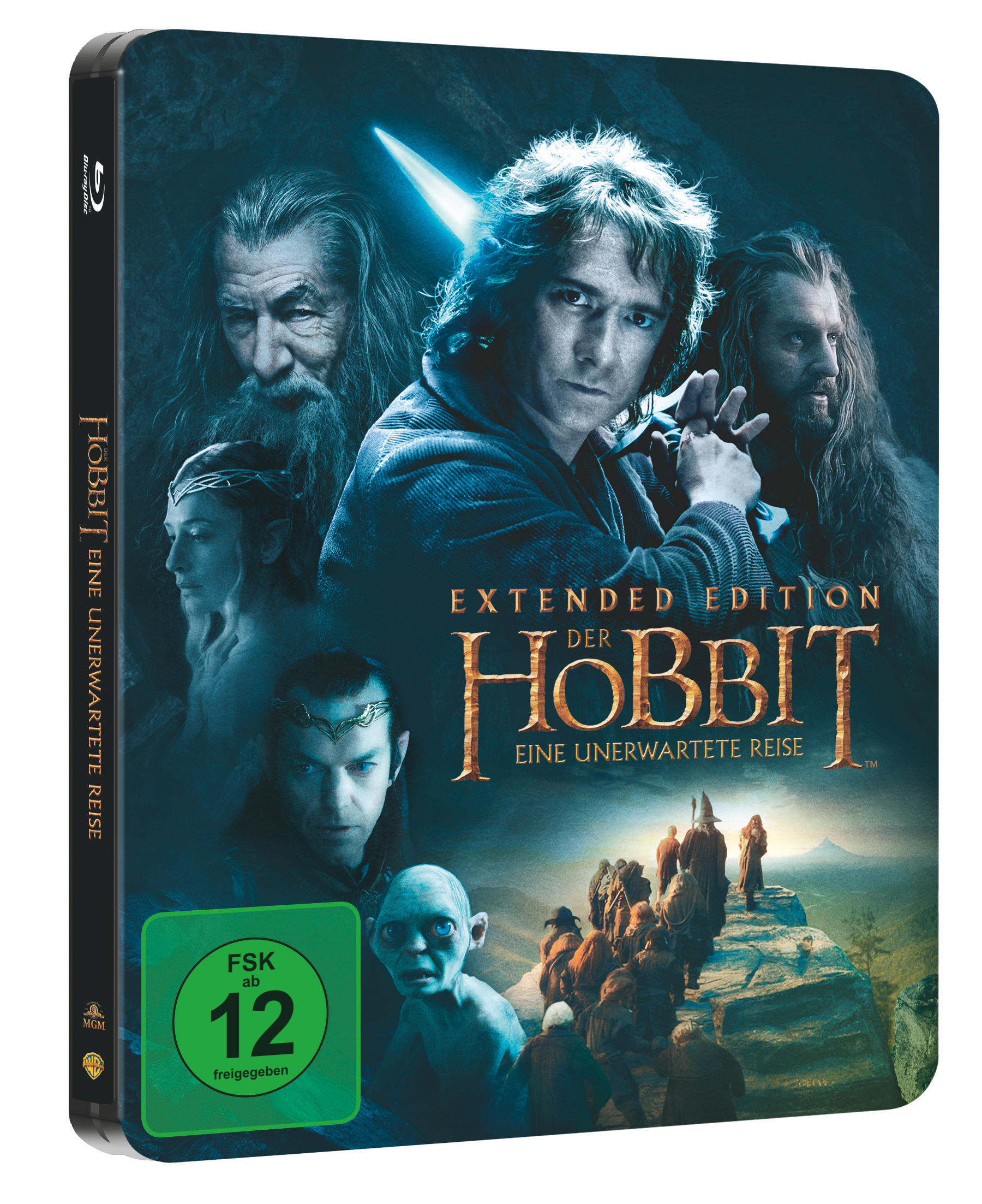 Der Hobbit: Eine unerwartete Reise - Extended Edition (Steelbook) Blu-ray